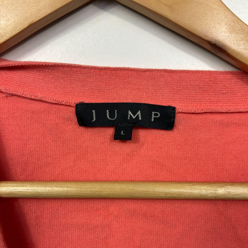 Jump Coral Cotton Jumper - Size 14