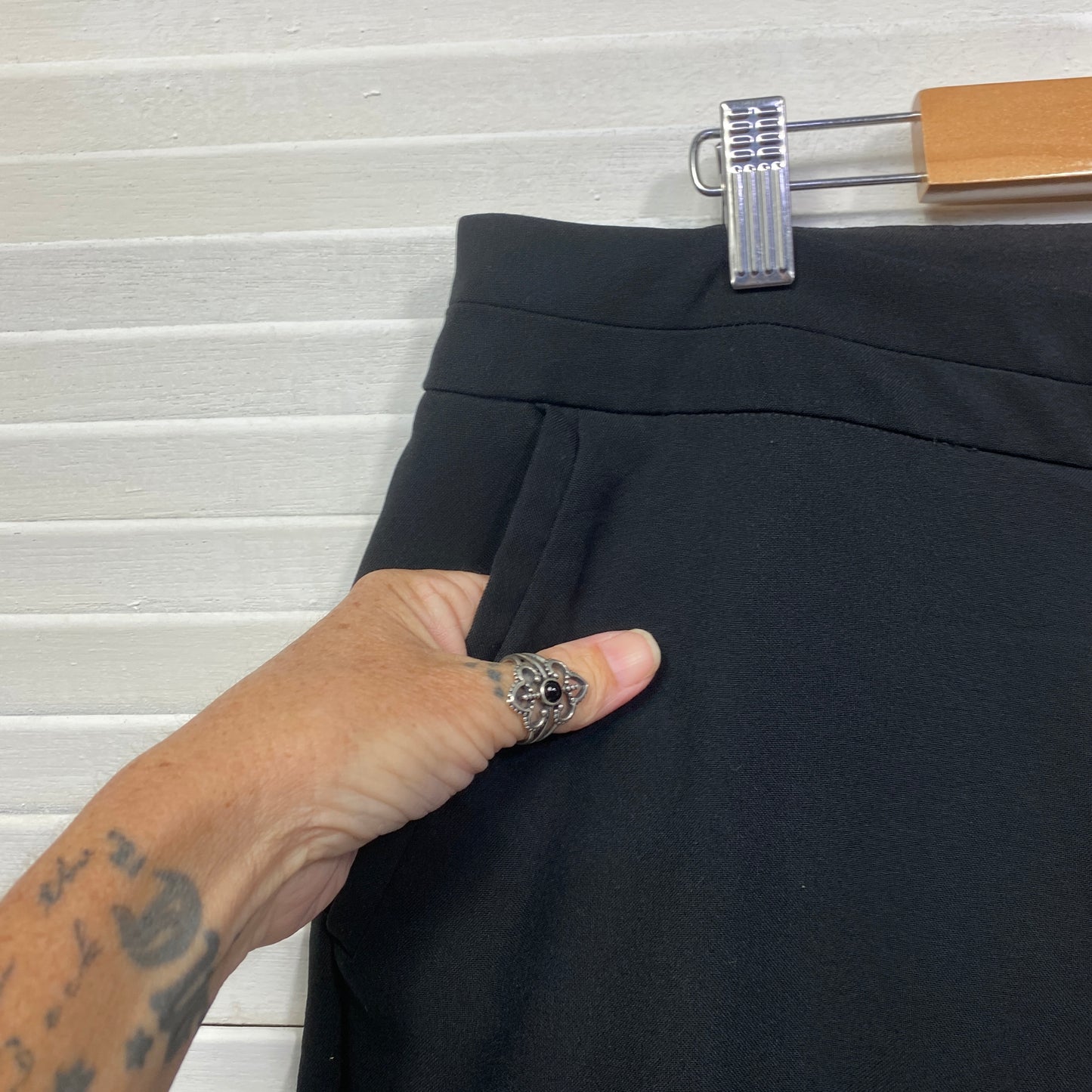 Target Pants Size 16 Black Pockets Office