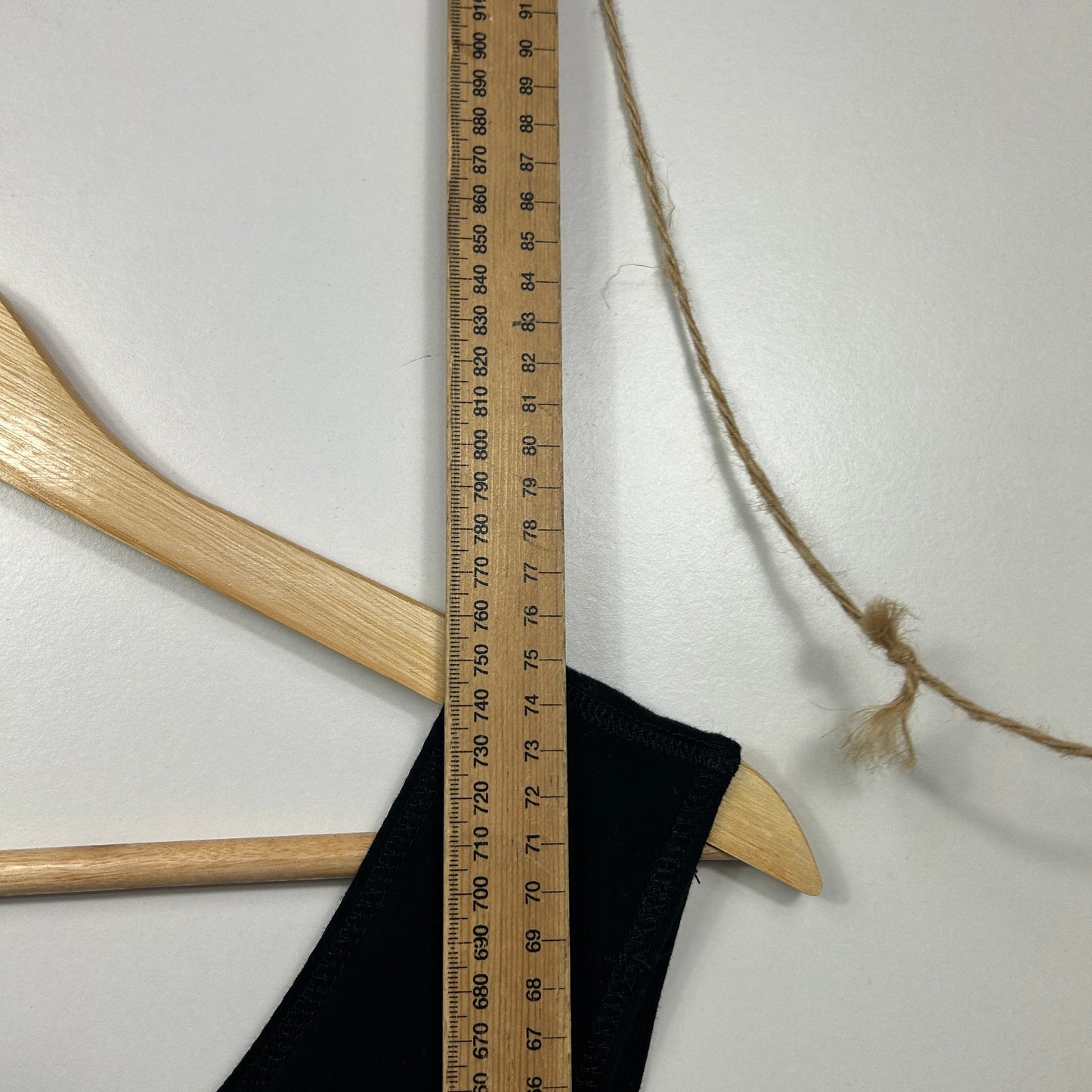 Barely Black Cotton Singlet - Size XL