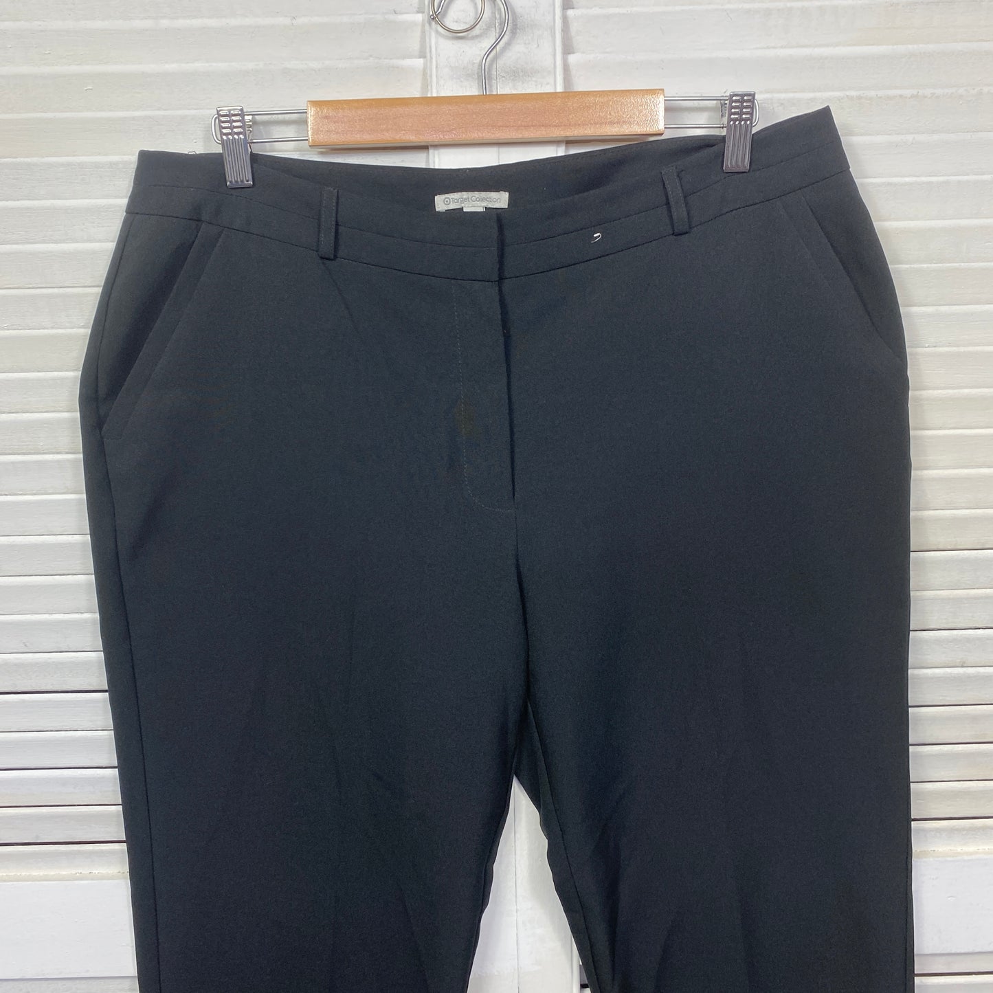 Target Pants Size 16 Black Pockets Workwear Office