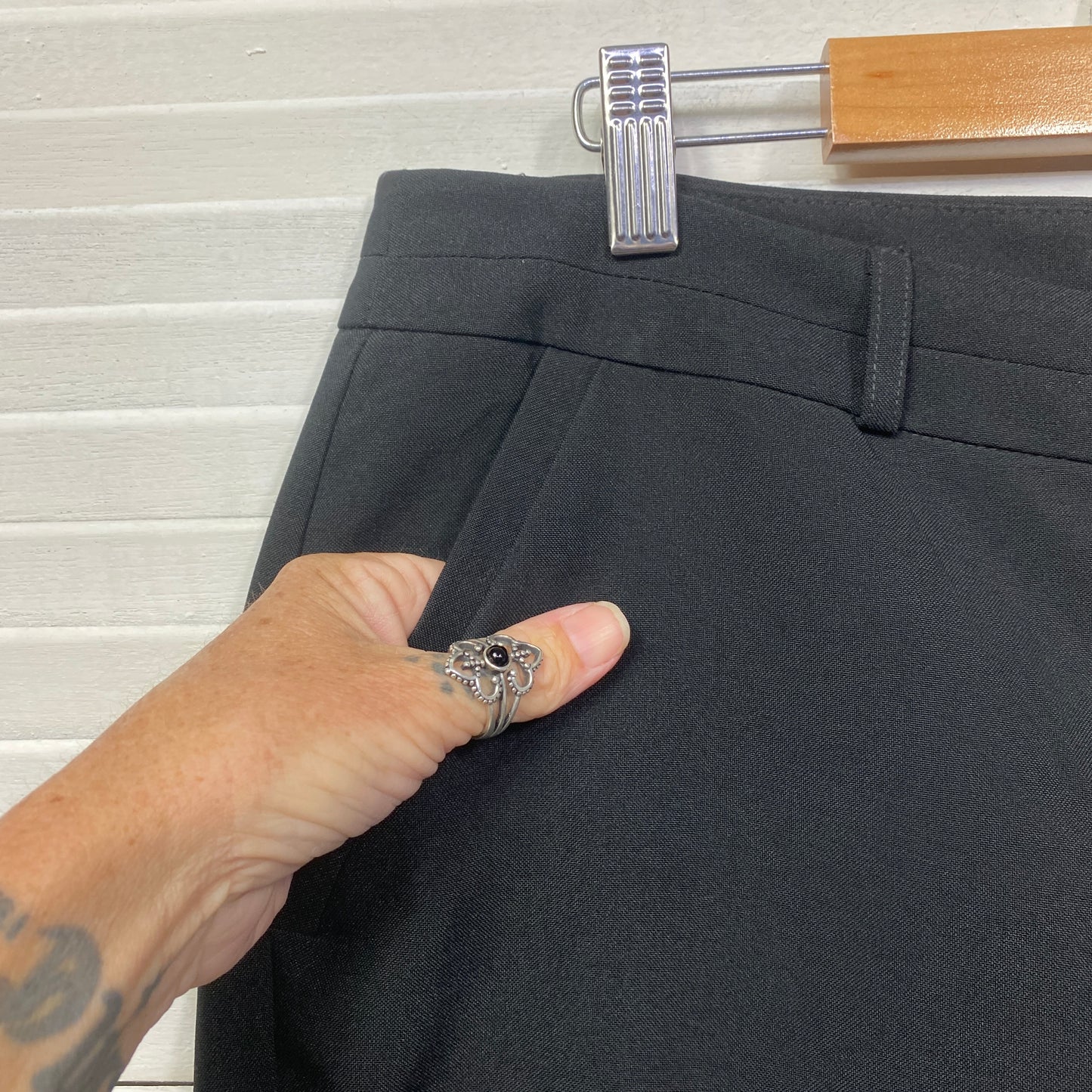 Target Pants Size 16 Black Pockets Workwear Office