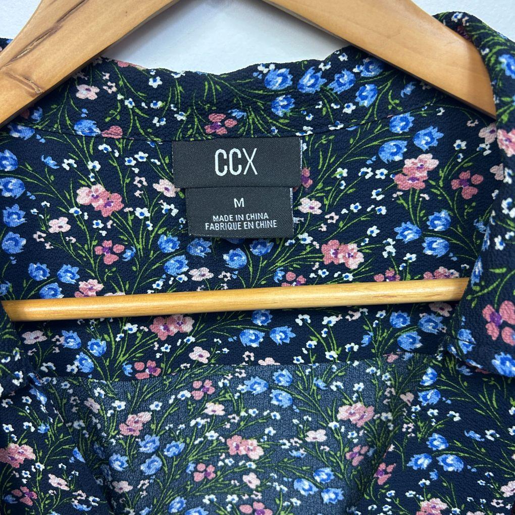 CCX Multicoloured Top - Size 18/M
