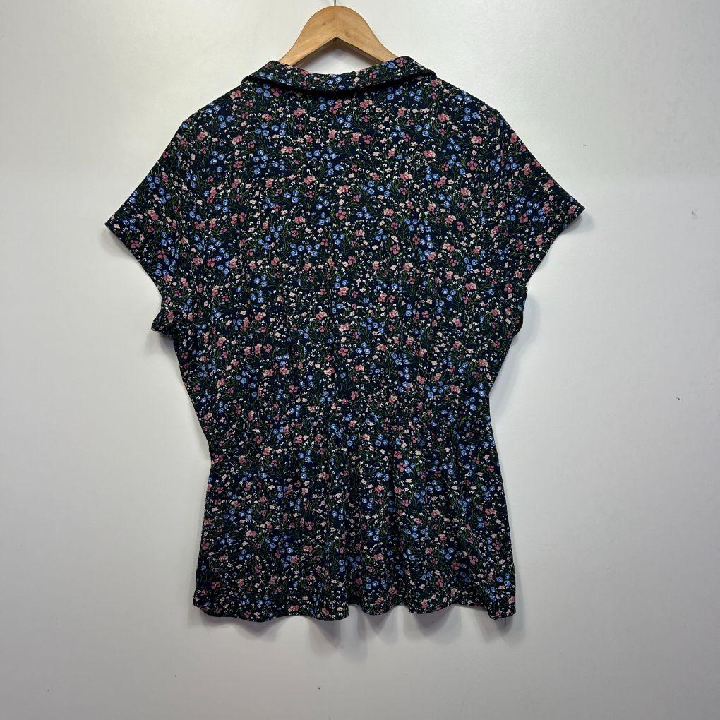 CCX Multicoloured Top - Size 18/M
