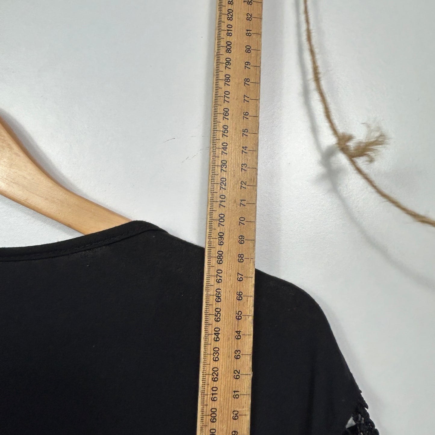 Millers Black Lace Top - Size 22