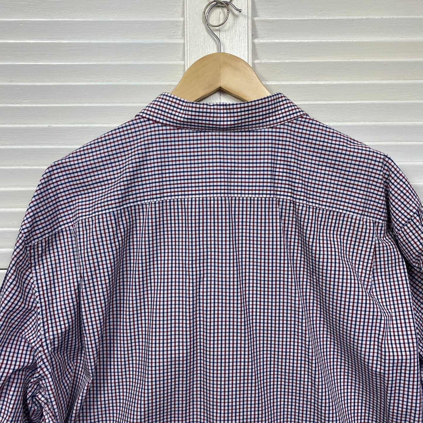 Mr Big Mens Shirt Size 4XL Long Sleeve Check