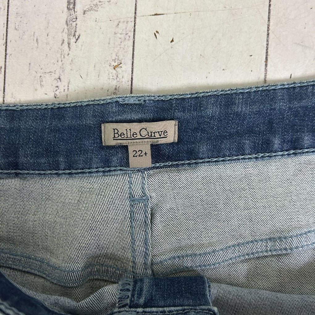 Belle Curve Blue Jeans - Size 22