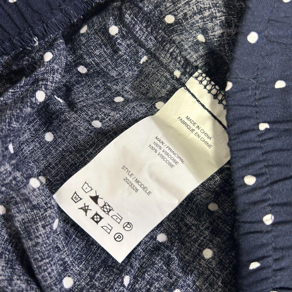 Autograph Navy Polka Dot Pants - Size 24