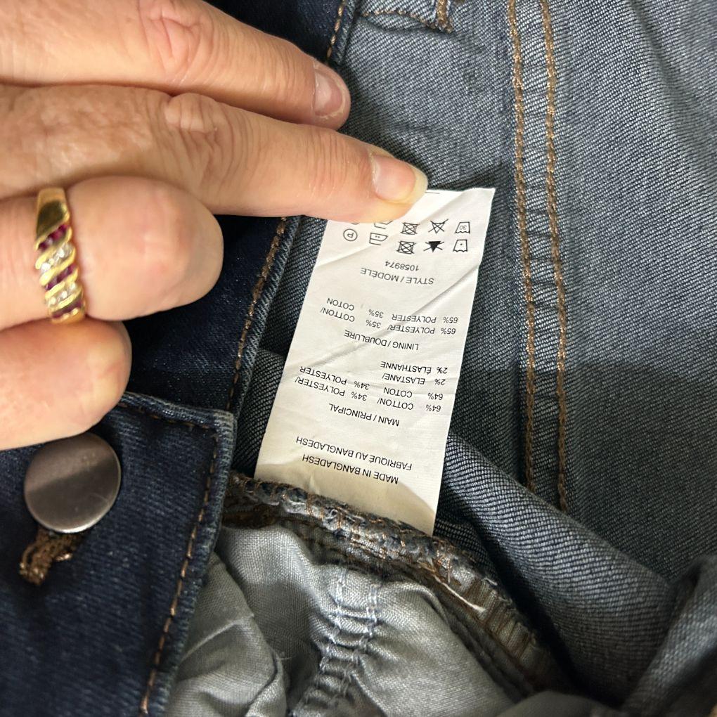 beme Blue Skinny Jeans Dark Wash Jeans - Size 24