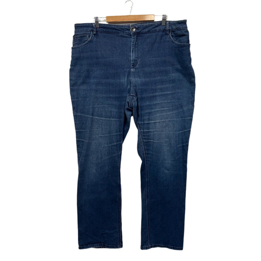 Regatta Jeans Size 22 Blue Pockets Cotton Blend