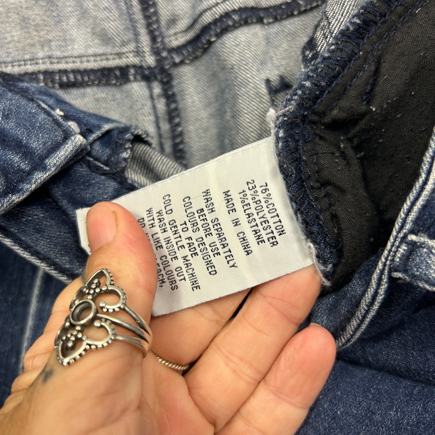 Regatta Jeans Size 22 Blue Pockets Cotton Blend