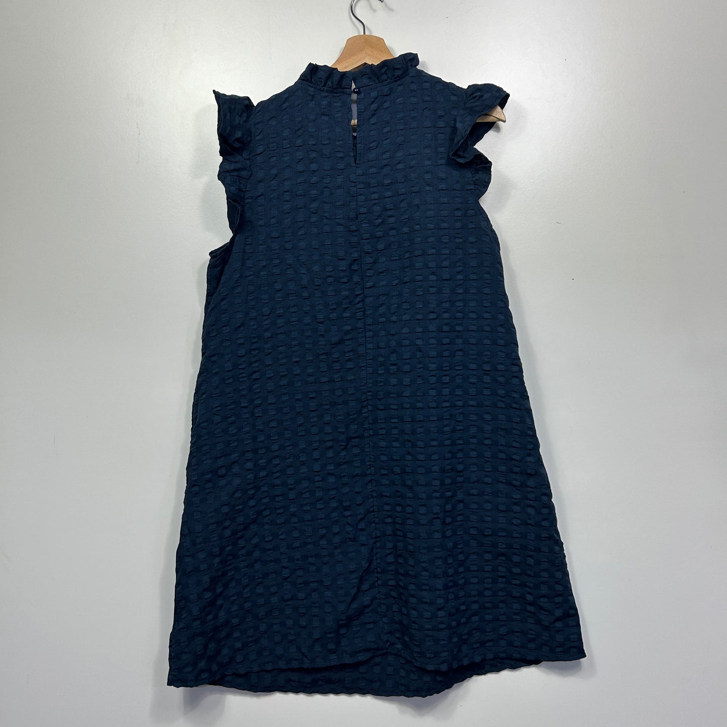 Emery Rose Navy Blue Textured Dress - Size 0XL