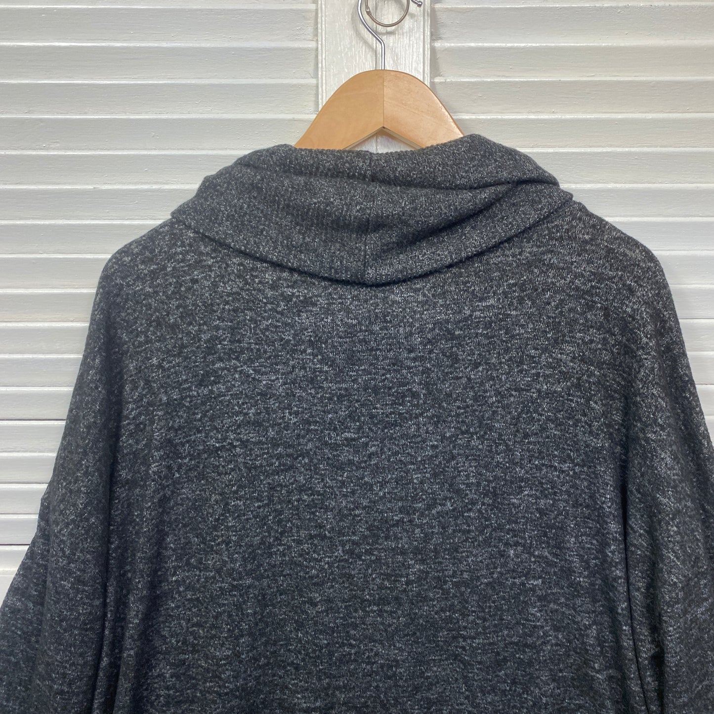 Suzanne Grae Jumper Size 18 2XL Grey Long Sleeve New