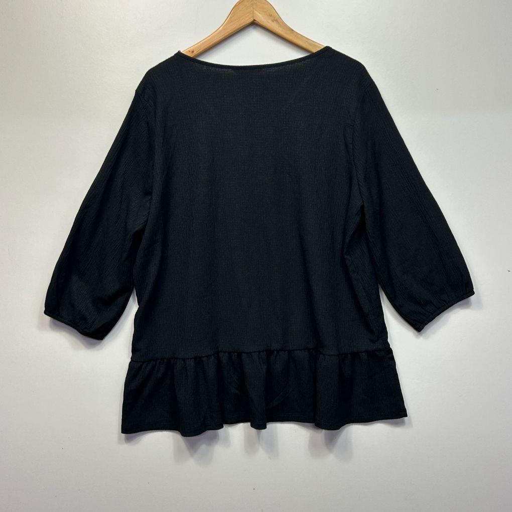 beme Black Top - Size 14/XS