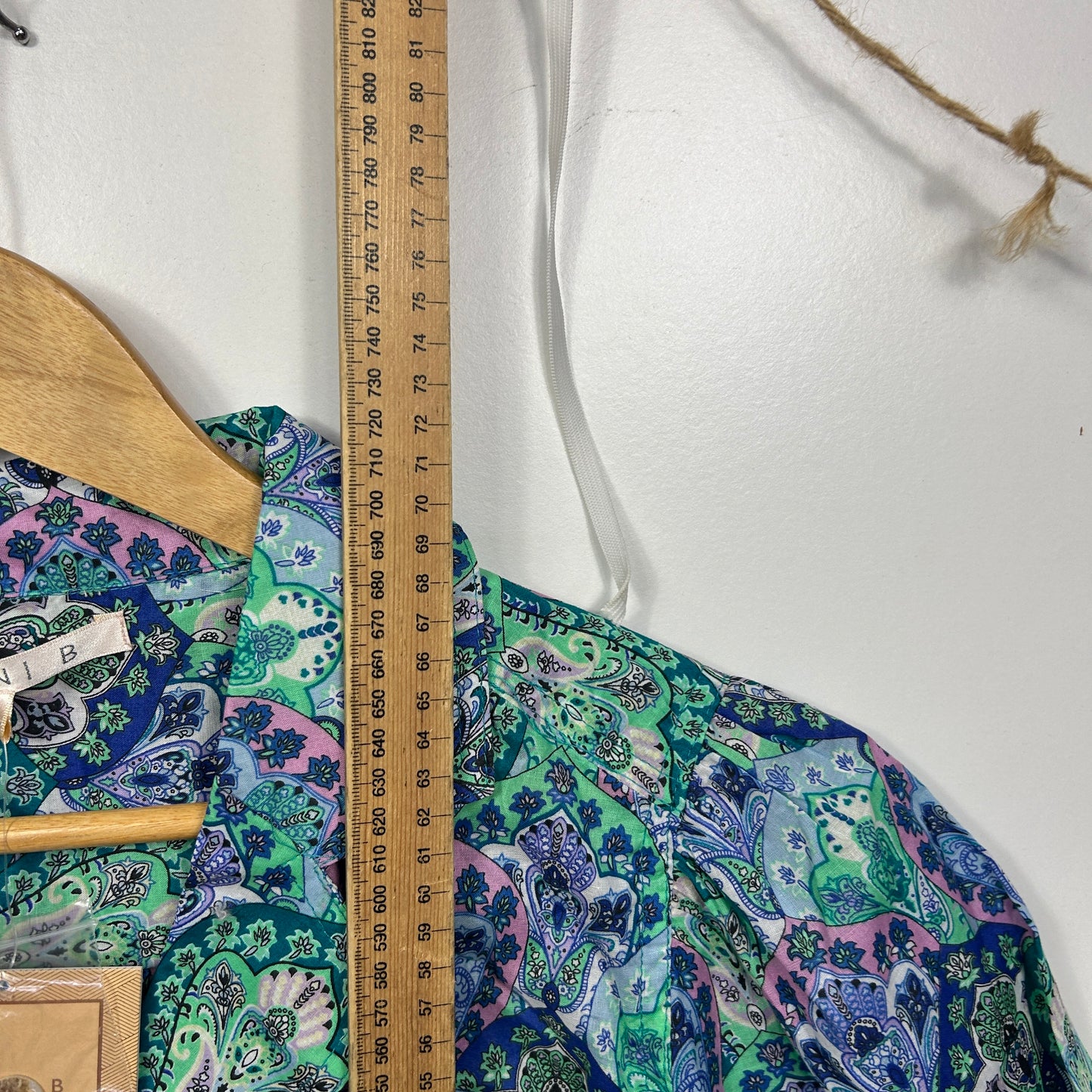 Noni B Multicolour Paisley Shirt - Size 16