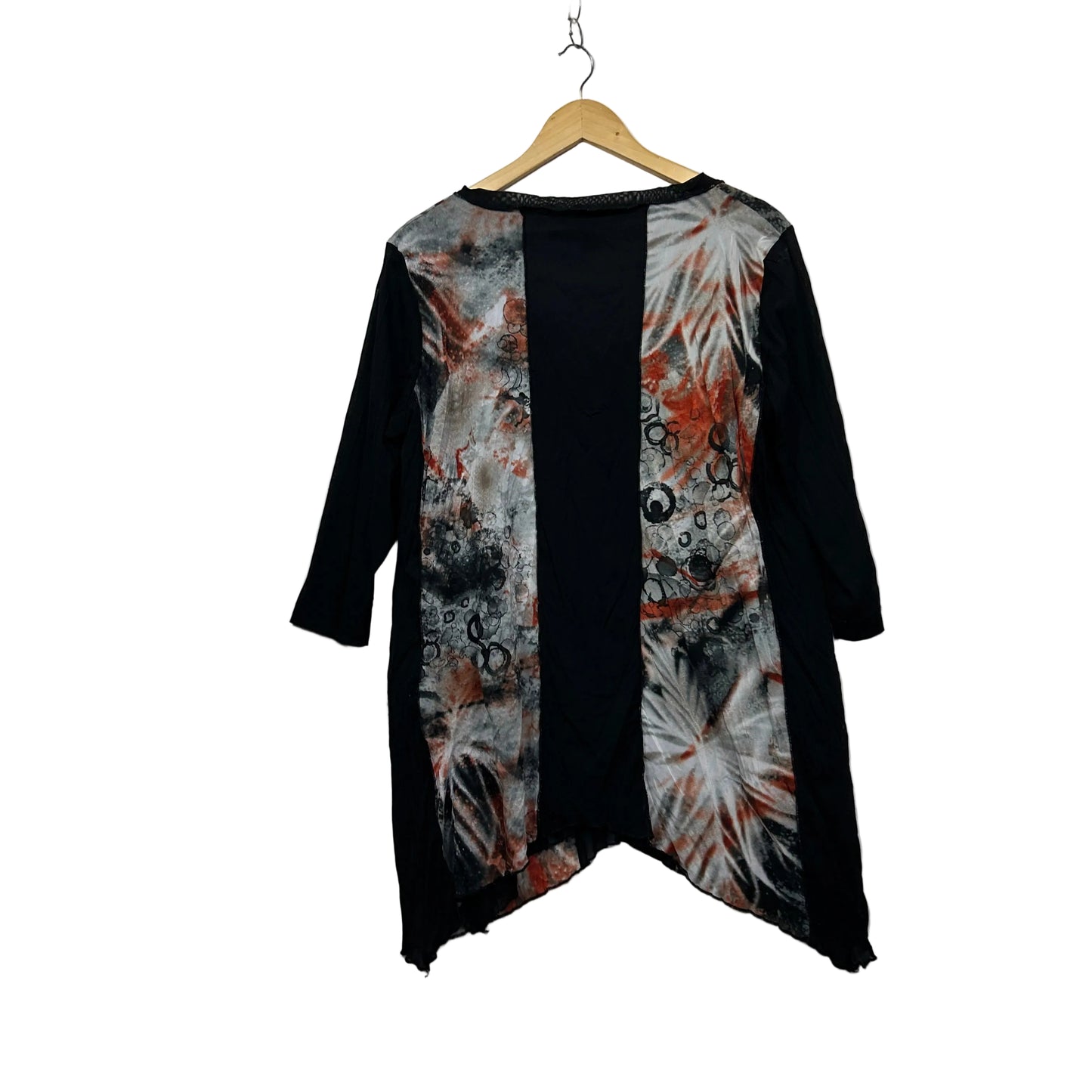 Taking Shape Black Tunic Top - Size 14/XS