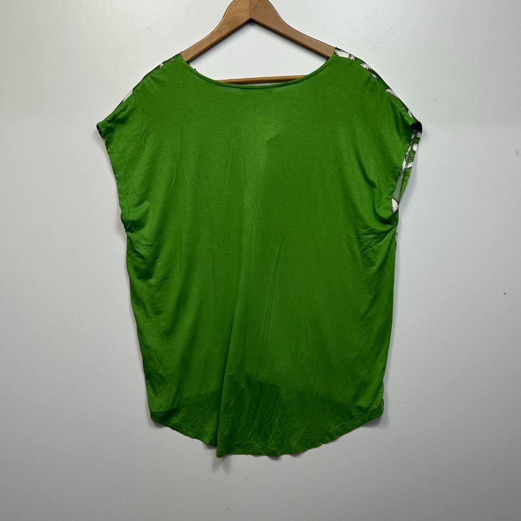 Tu Green Top - Size 14