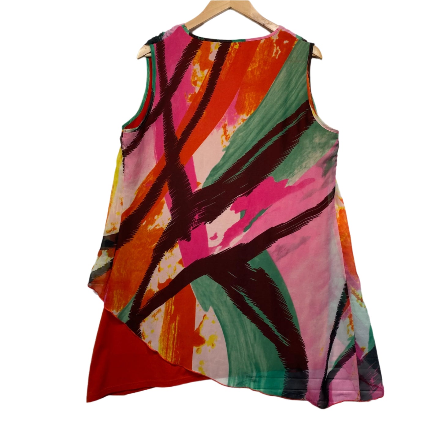 Whispers Top Size XL Multicoloured Sleeveless