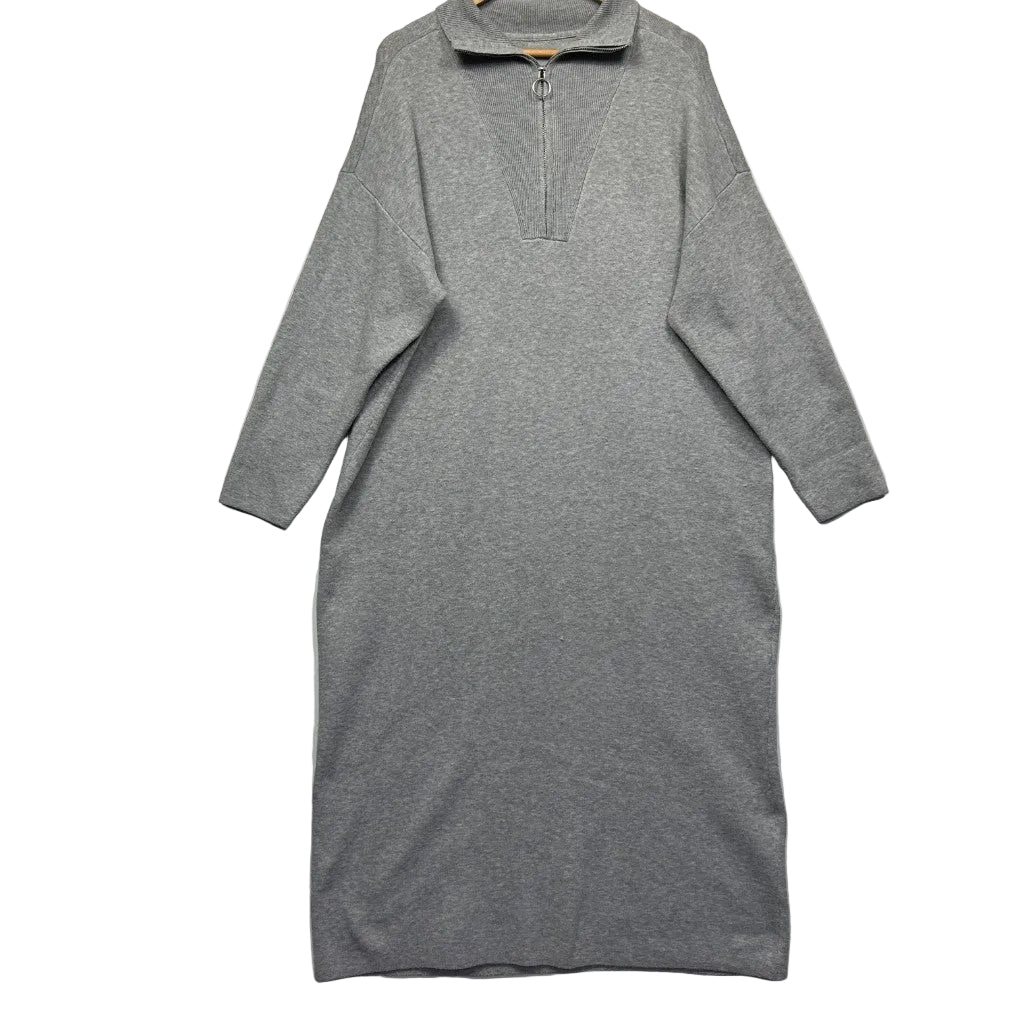 Grey Knit Dress - Size 16