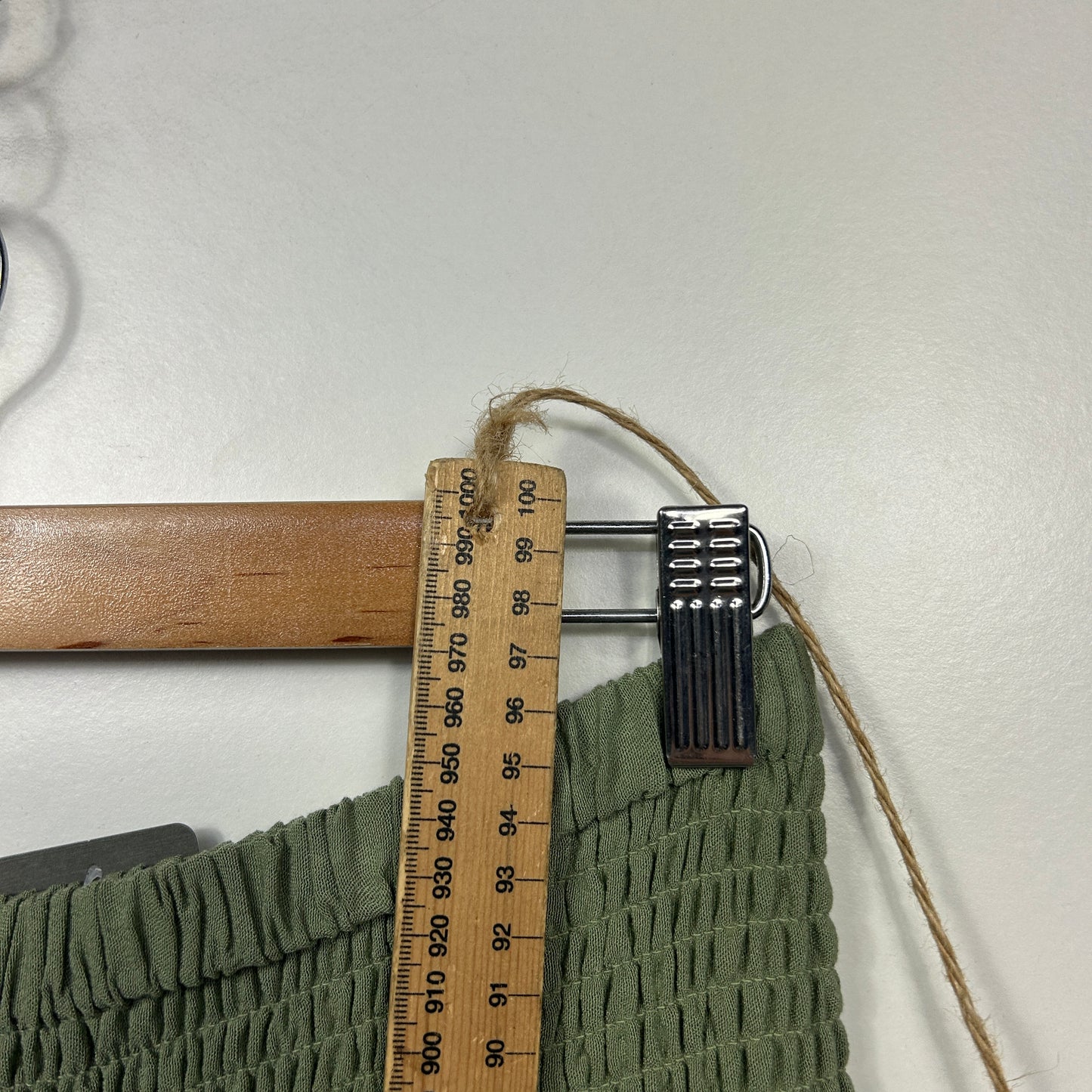 Autograph Olive Green Wide Leg Spilt Leg Pant - Size 16