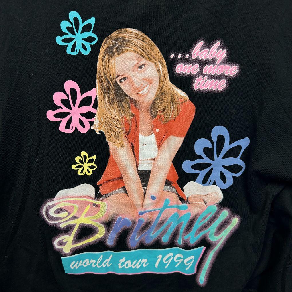 Britney Spears Black Top - Size 20