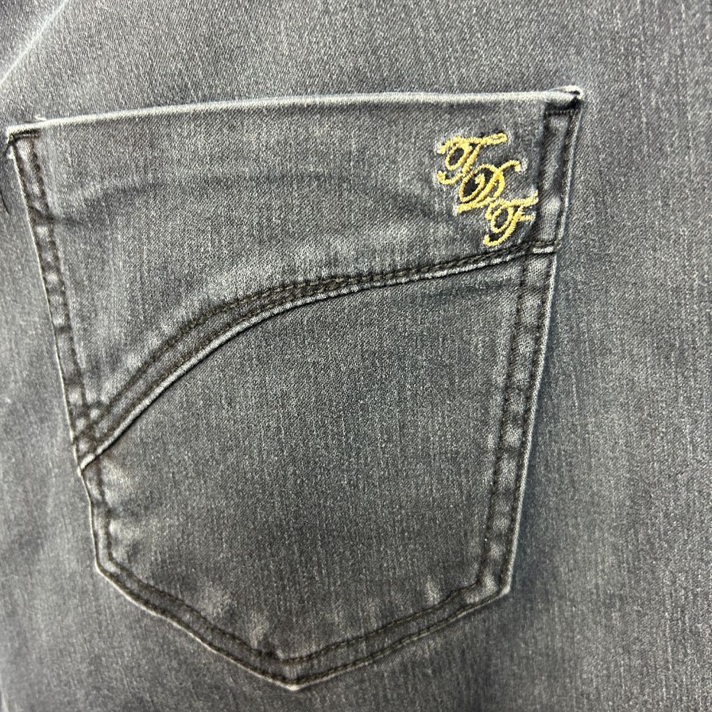 City Chic Black Denim Jeans - Size 16