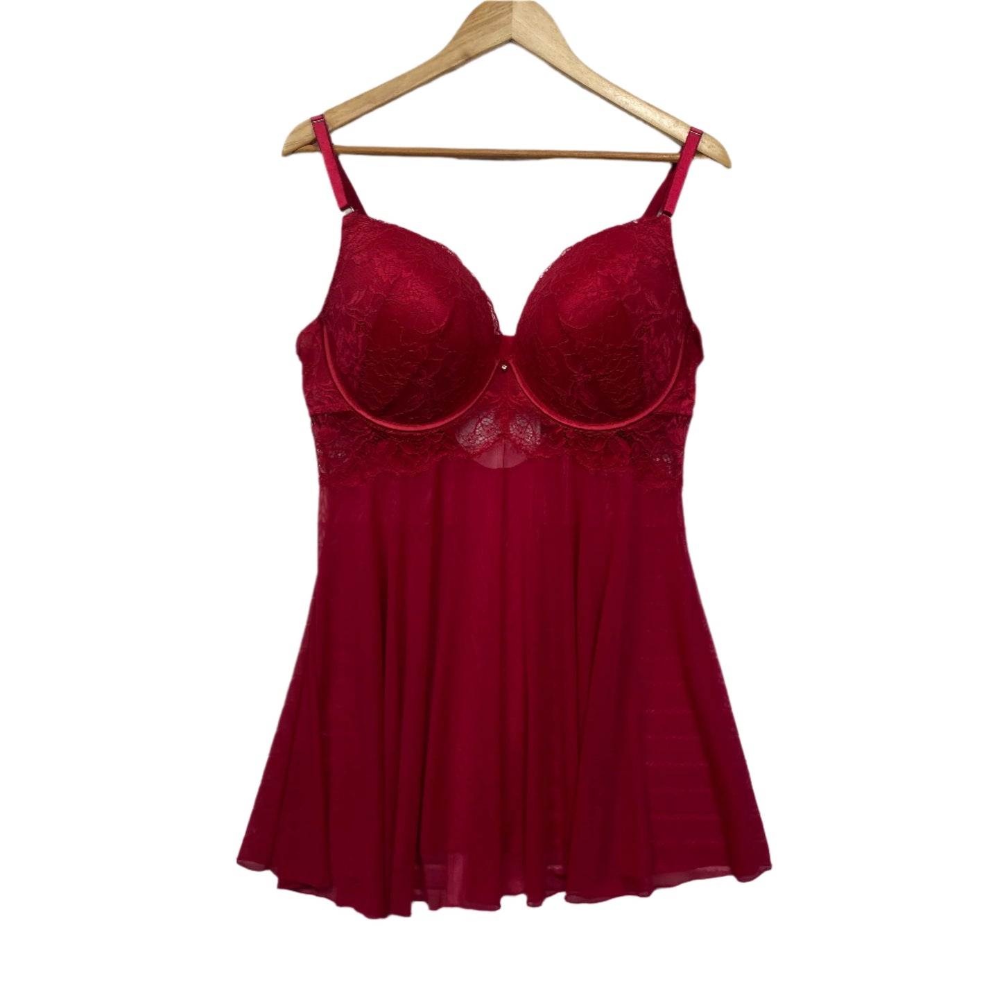 Bras N Things Lingerie Sleepwear Size 16 E/F Red