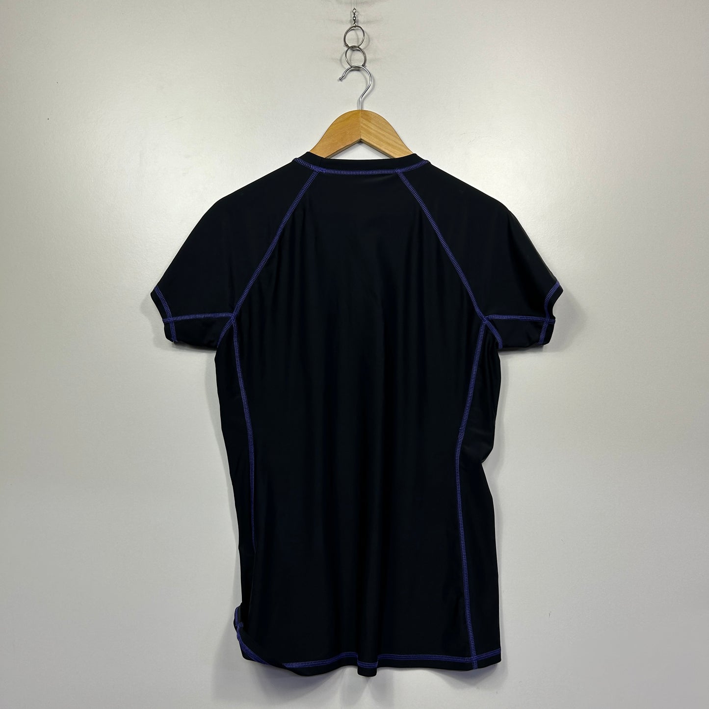 Active & Co Black Activewear Fitness Top - Size 18