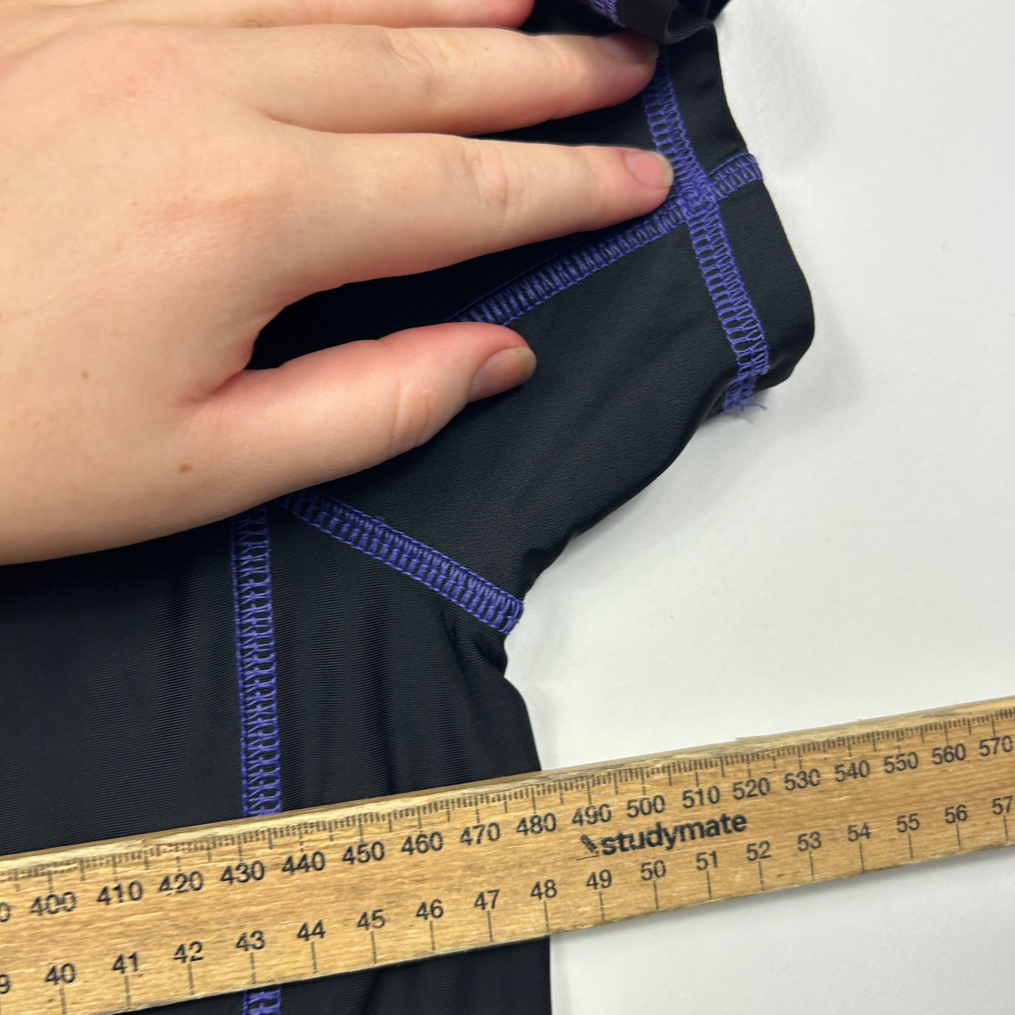 Active & Co Black Activewear Fitness Top - Size 18