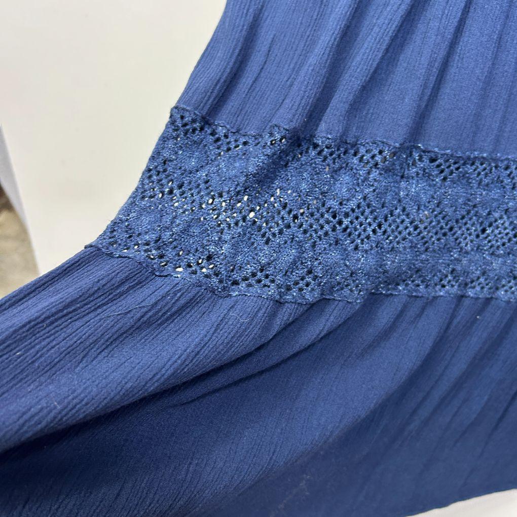 Avella Blue Dress - Size 16 (fault)