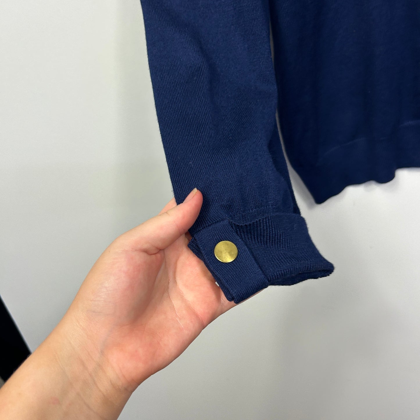 Millers Navy Turtleneck Knit Jumper - Size 2XL