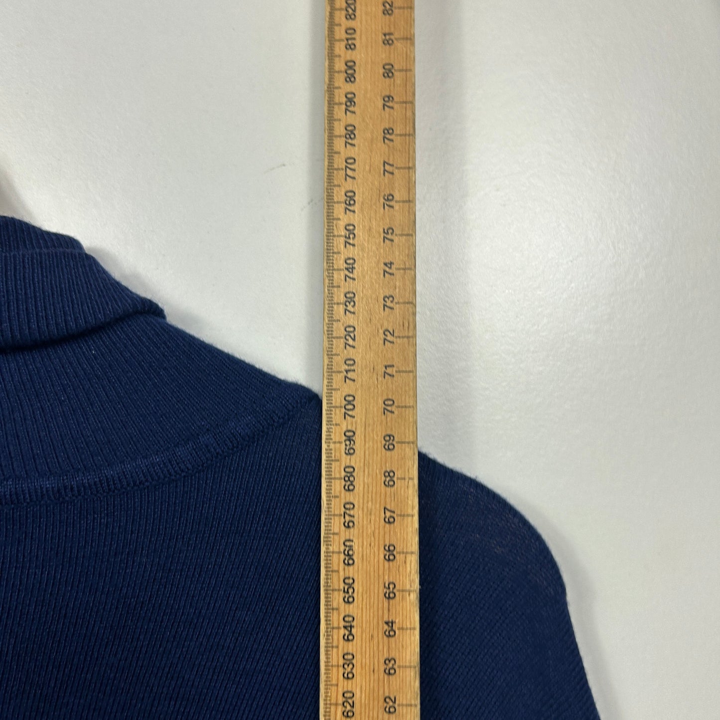 Millers Navy Turtleneck Knit Jumper - Size 2XL