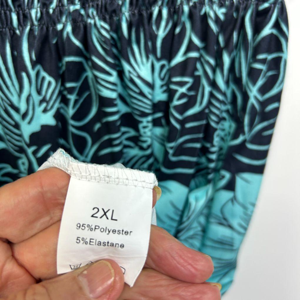 Teal Dress / Skirt - Size 2XL