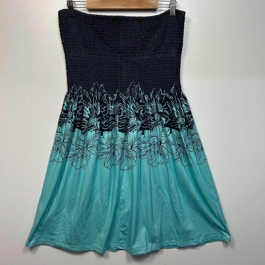 Teal Dress / Skirt - Size 2XL
