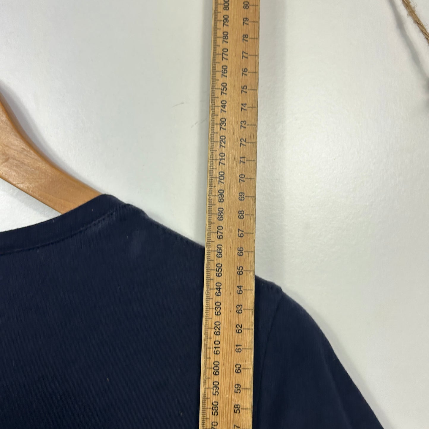 Regatta Navy Embroidered Floral Top - Size 18