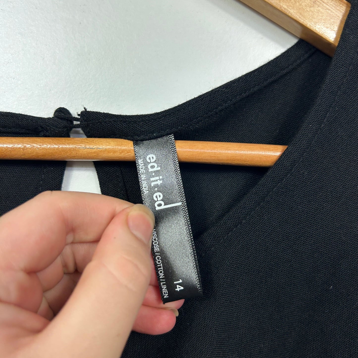 edited Black Sleeveless Maxi Dress - Size 14