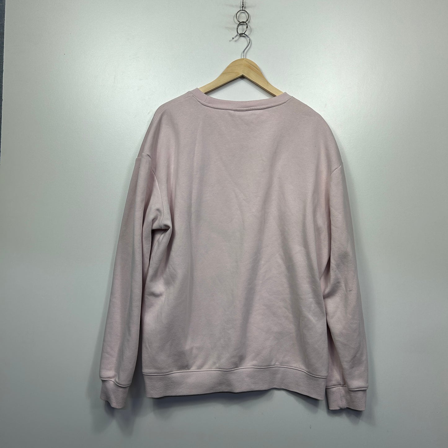 H&M Pink Long Sleeve Sweatshirt Jumper - Size XL