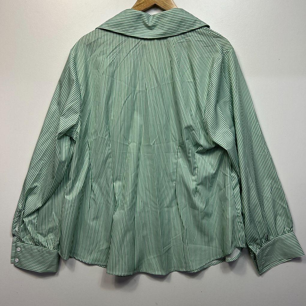 Green Striped Shirt - Size 2XL