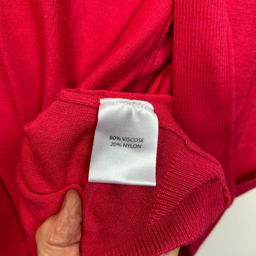 Millers Red Cardigan - Size XXL
