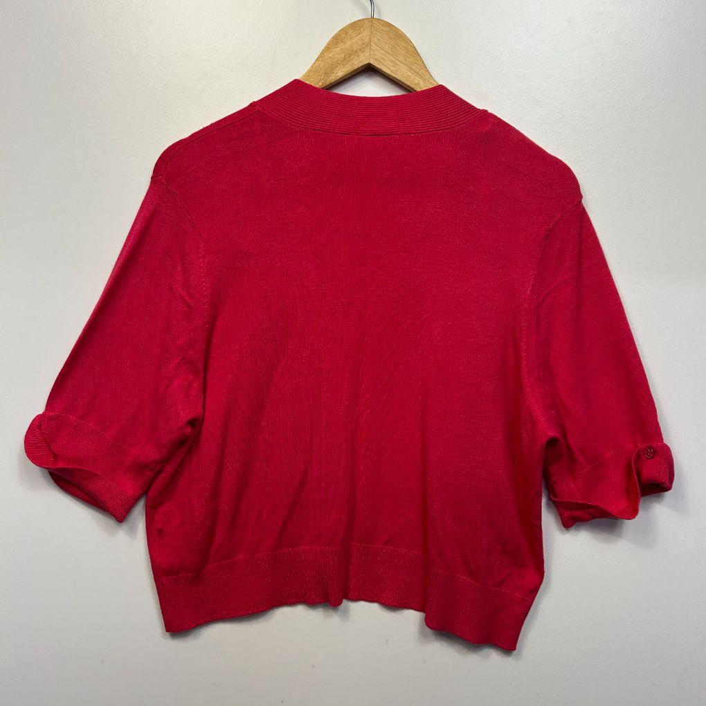 Millers Red Cardigan - Size XXL
