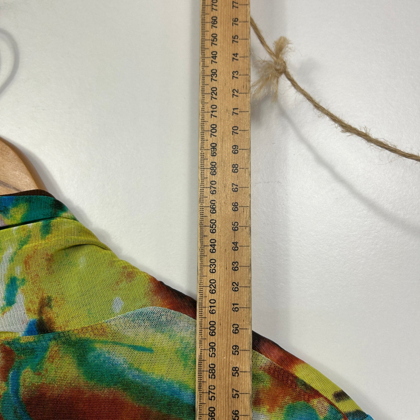 Kamiko Abstract Watercolor Print Shirt - Size 14