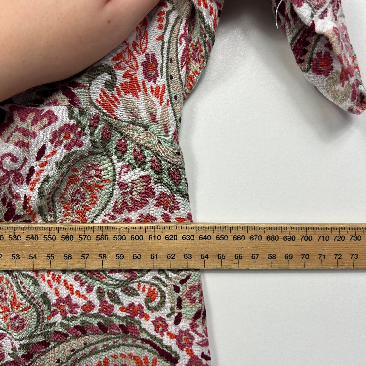 Autograph Paisley Print Tunic Top - Size 22