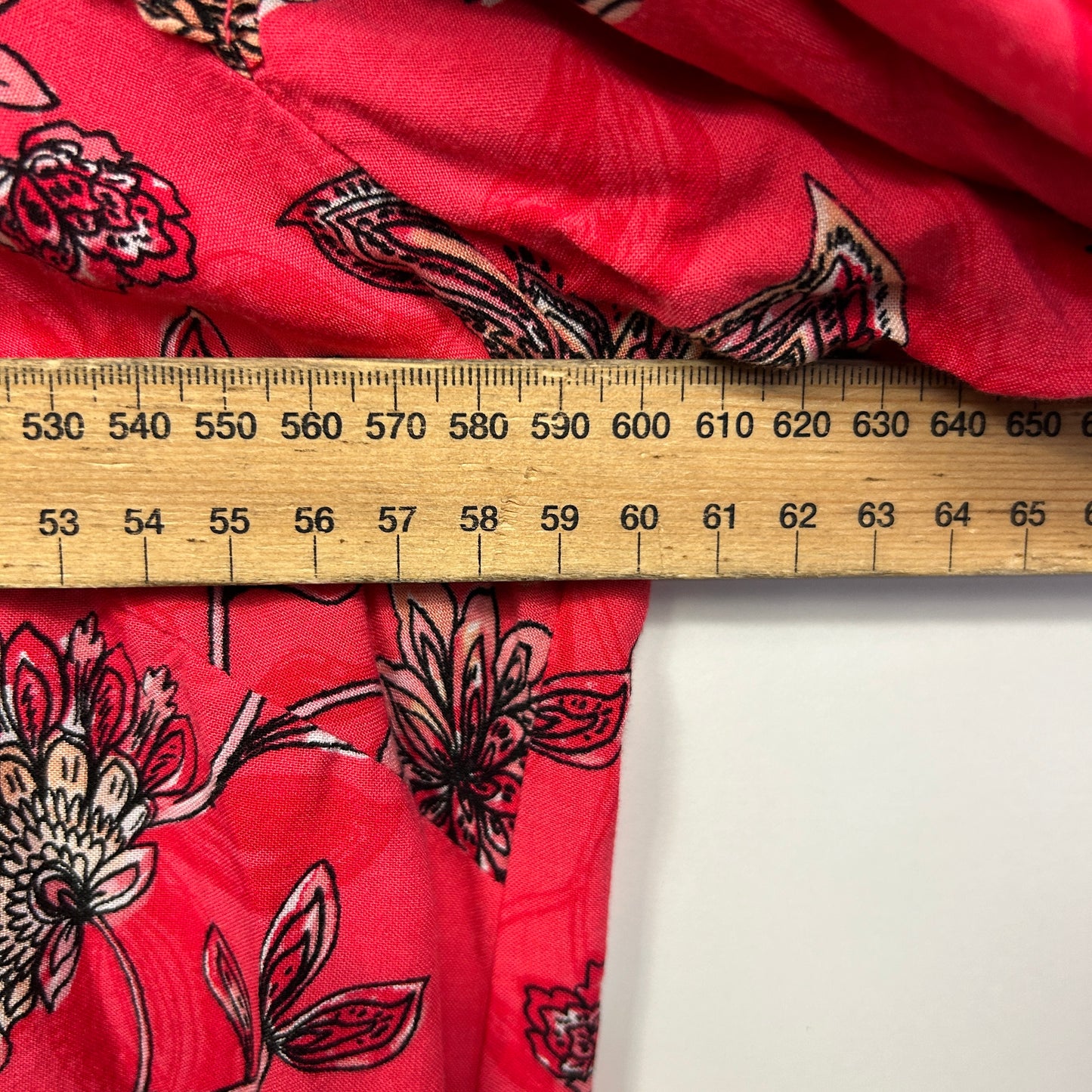 Autograph Top Size 18 Pink Floral Long Sleeve Viscose