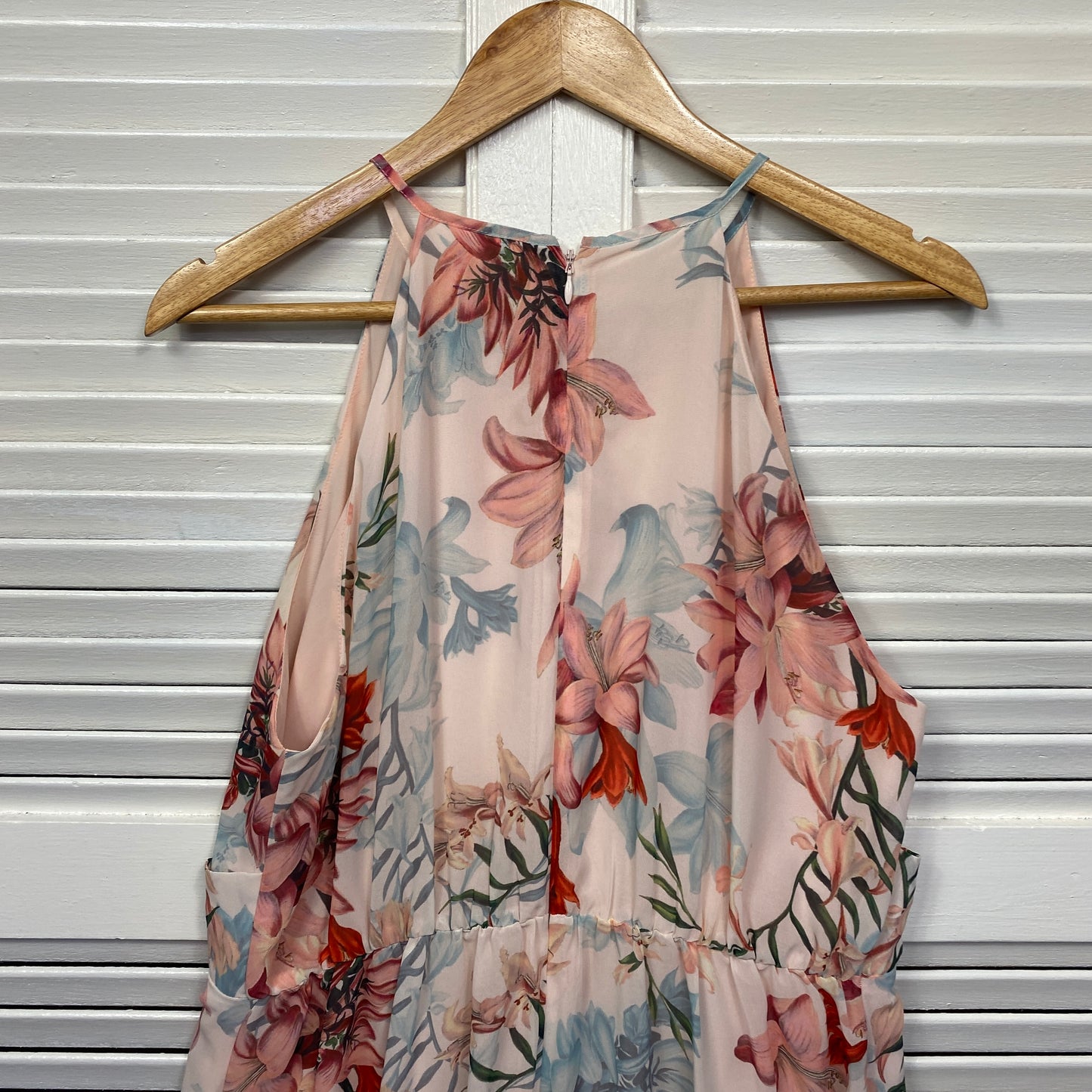 Portmans Dress Size 16 Sleeveless Pink Floral Cocktail