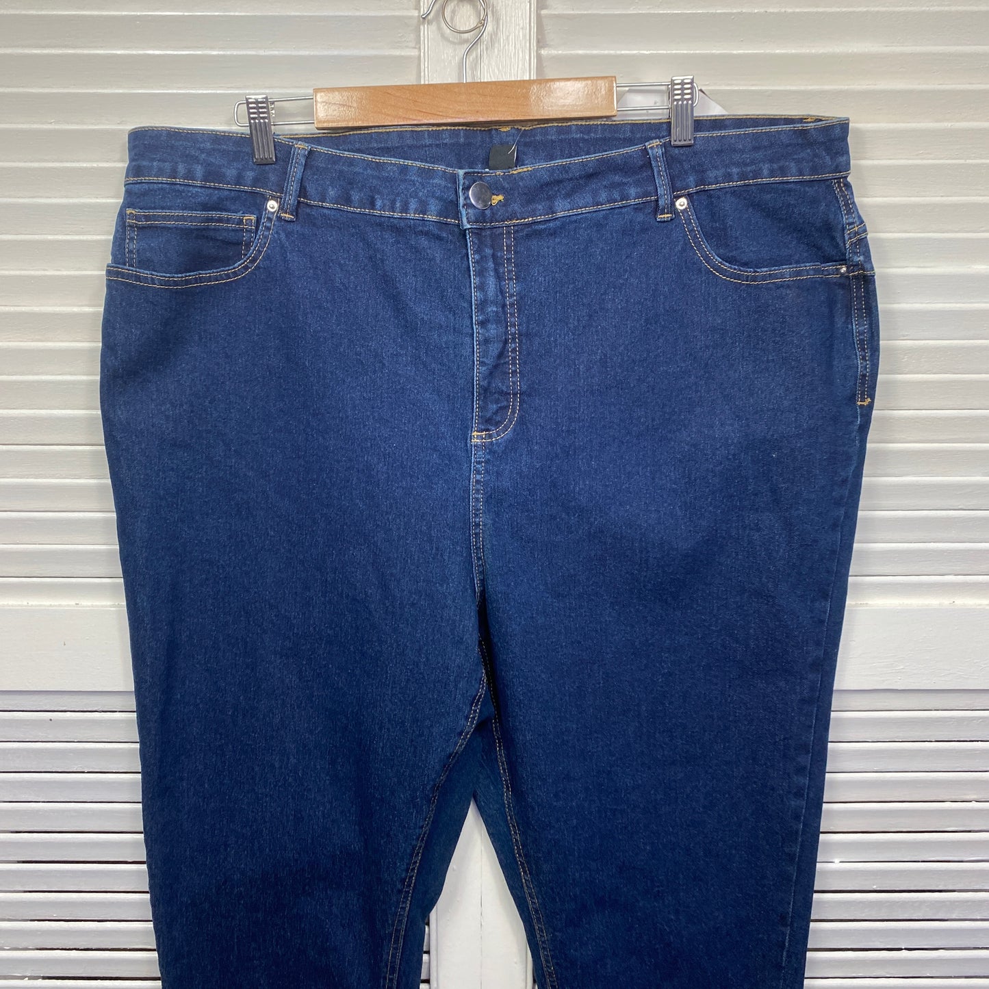 Beme Jeans Size 24 Blue Mid Wash Skinny