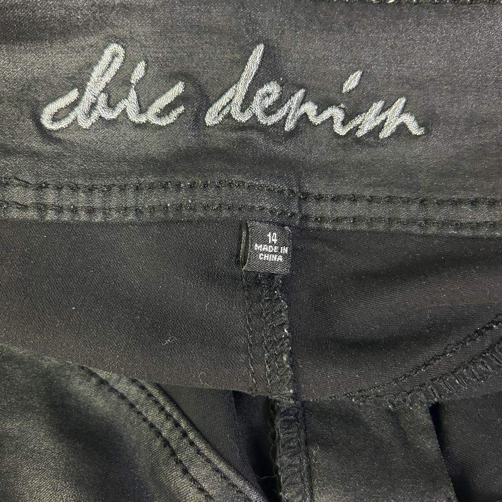 City Chic Black Jeans - Size 14