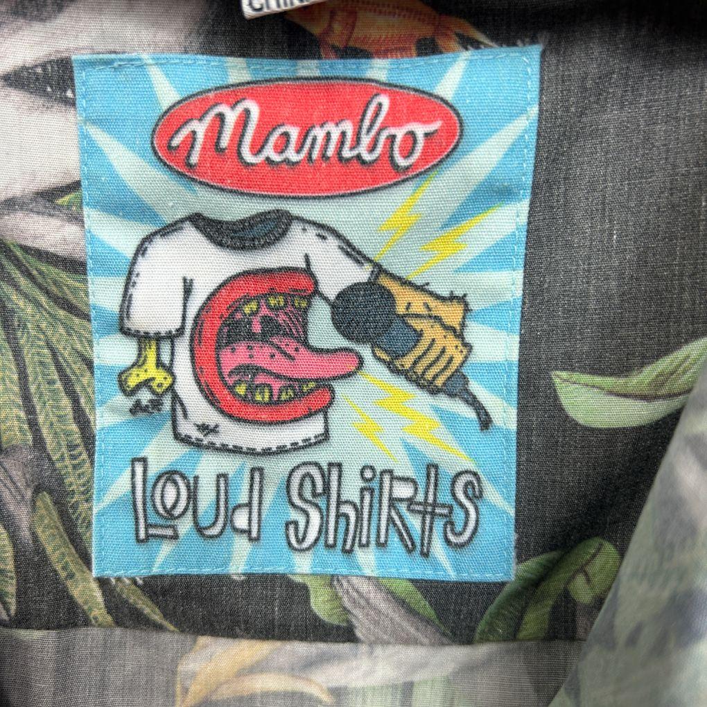 Mambo Loud Shirt Shark Print Mens Shirt - Size XXL