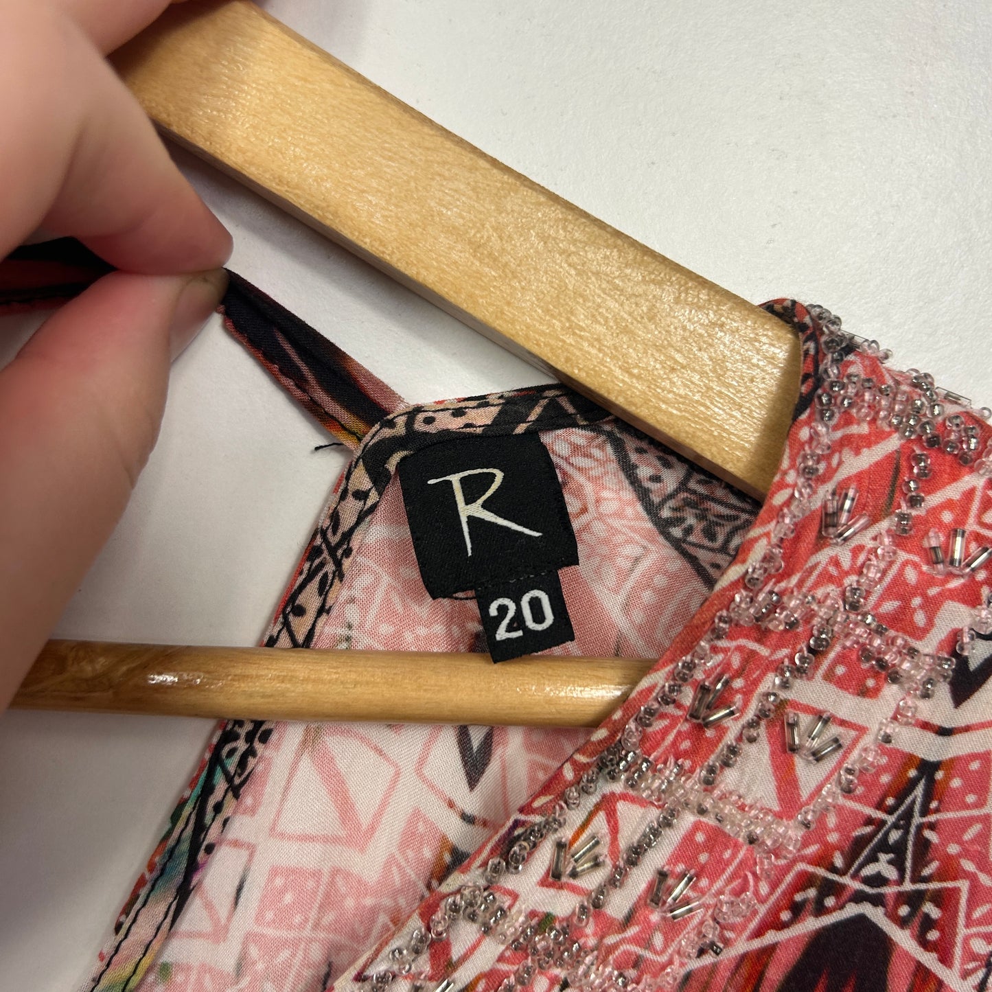 Rockmans Multicolour Print Tunic Top - Size 20