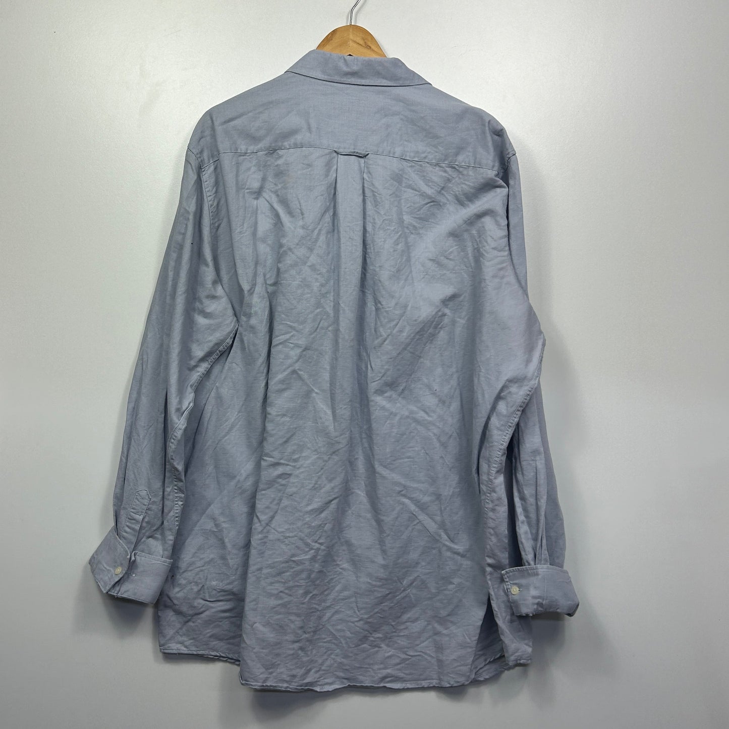 Johnny Bigg Blue Long Sleeve Shirt - Size 4XLT