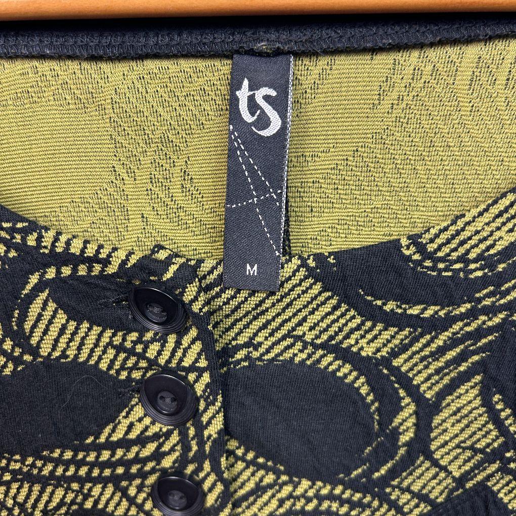 Taking Shape Olive Textured Top - Size 18/M