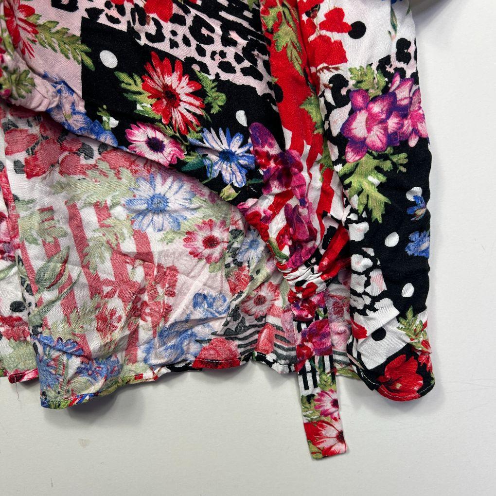 Taking Shape Multicoloured Floral Top - Size 20